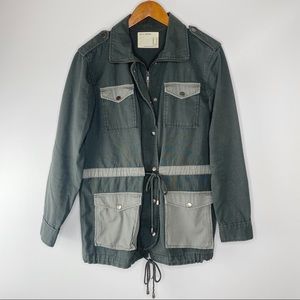 Life In Progress Green Utility Jacket